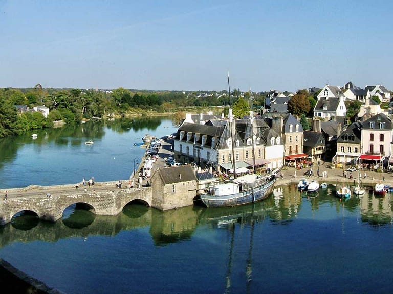 Auray - le port de Saint-Goustan